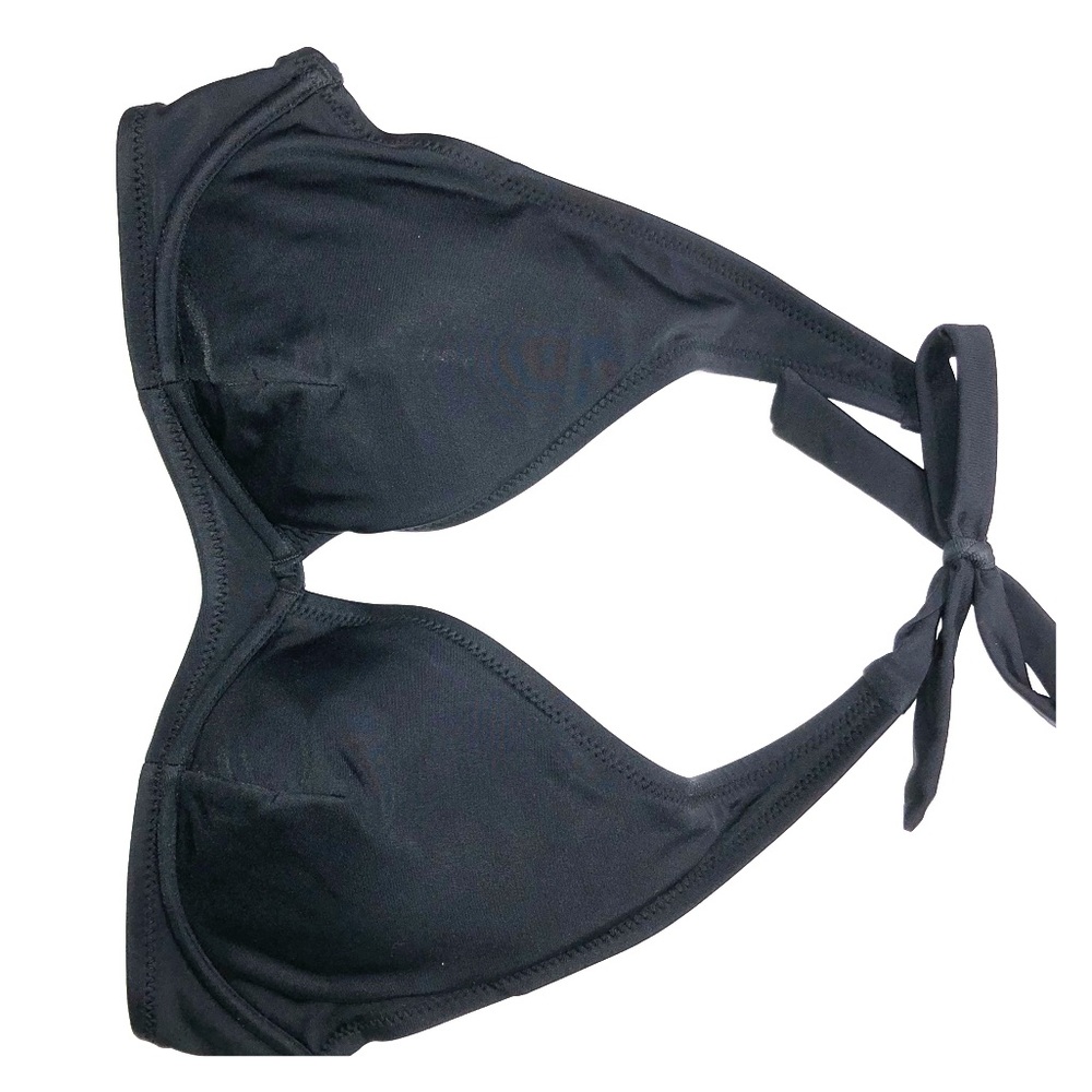 Black halter swim